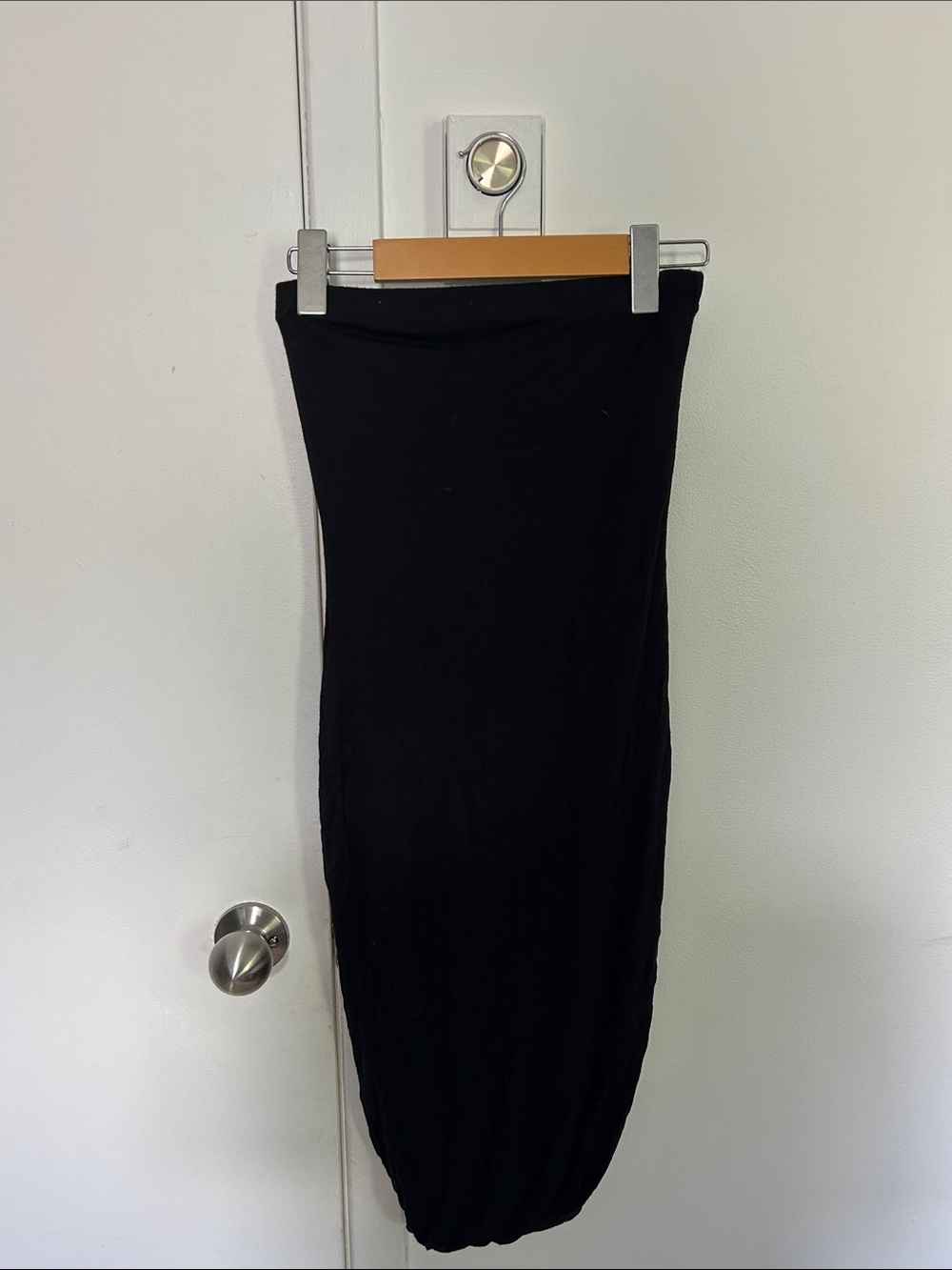 Classic Black Strapless Dress